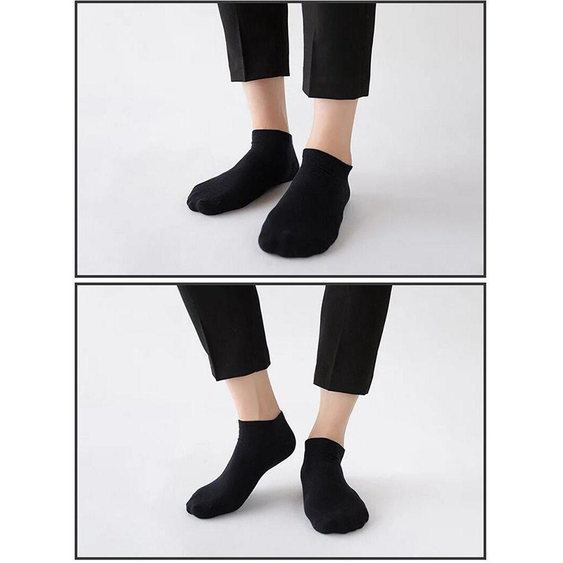 Ankle Sock Low Cut - 5 Pairs Women/Men Boat Socks Invisible