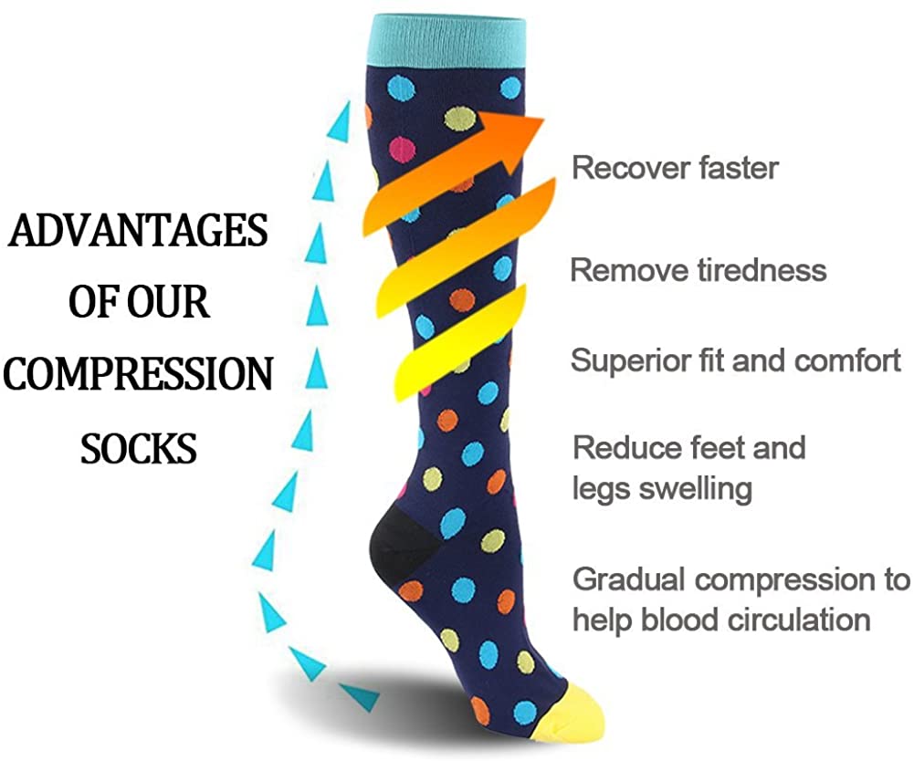 3/6 Pairs Varicose Compression - огляд і ціна Compression Sock Medical