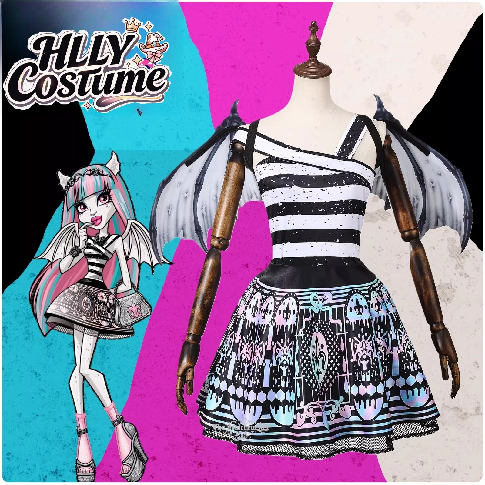 Rochelle Goyle Gargoyle Anime  - огляд і ціна Dress Sock Men
