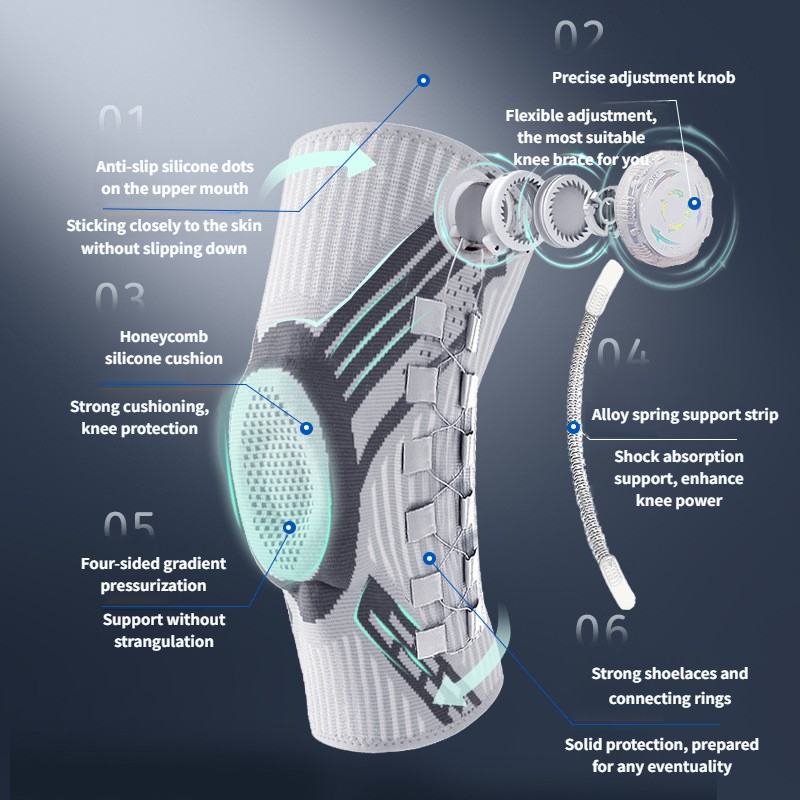 Professional Knee Brace Patell - огляд і ціна Compression Sleeve Calf