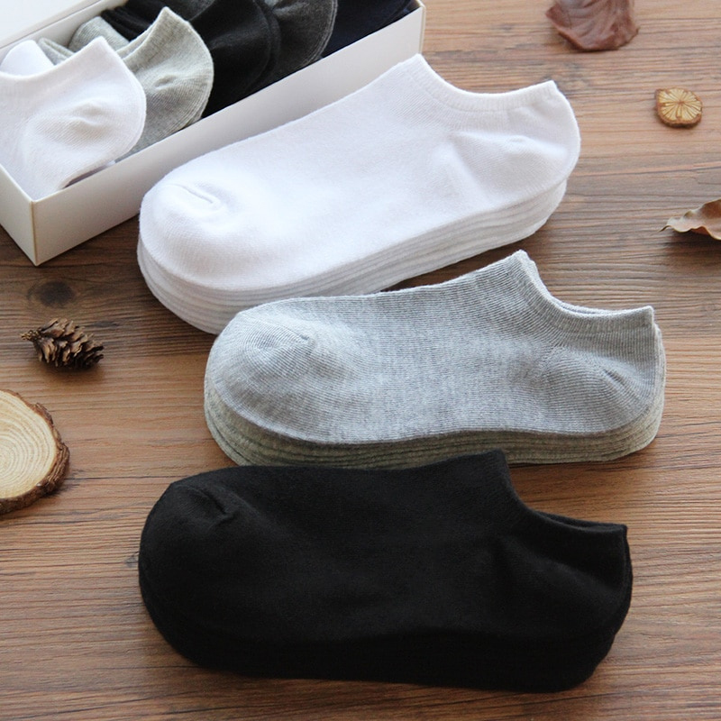 5 Pairs Women/Men Boat Socks I - огляд і ціна Ankle Sock Low Cut
