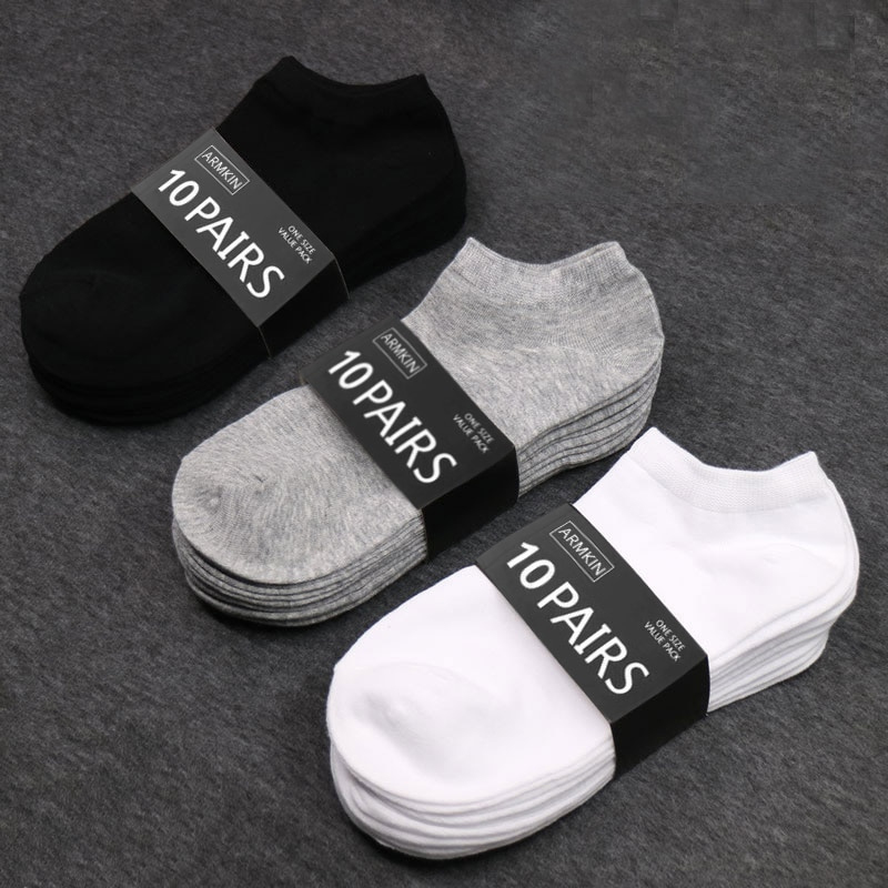 5 Pairs Women/Men Boat Socks I - огляд і ціна Ankle Sock Low Cut