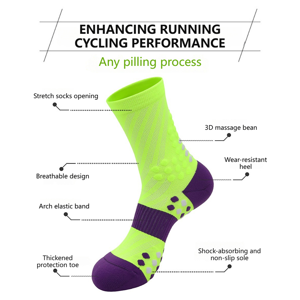 1 Pair Cycling Sports Sock for - огляд і ціна Athletic Sock Cushion