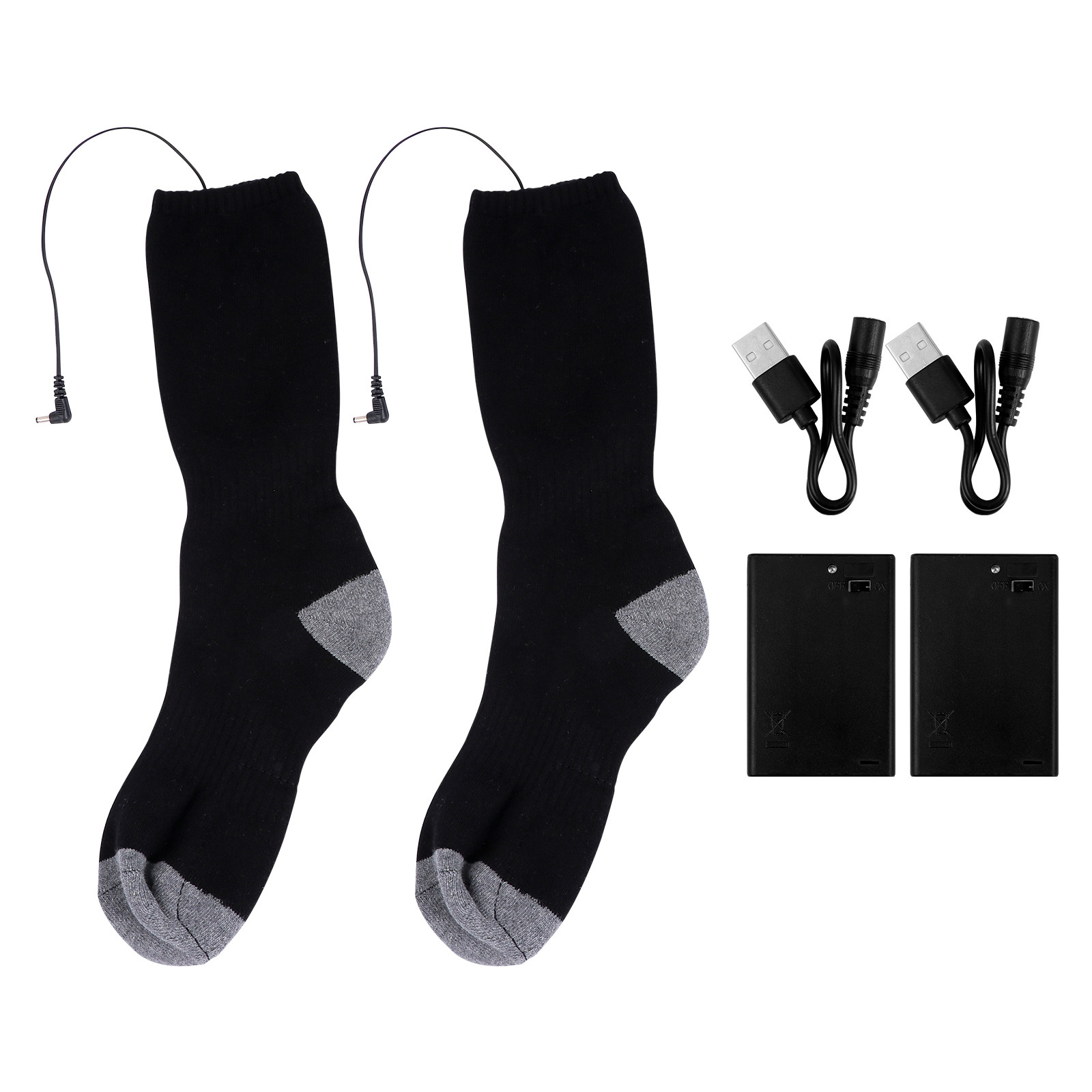 1Set Safe Electric Heated Sock - огляд і ціна Thermal Sock Winter